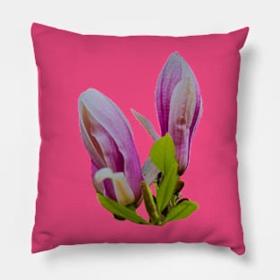 Magnolia flower Pillow