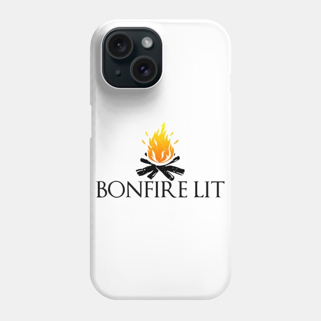 Dark Souls: Bonfire Lit Phone Case by artsylab