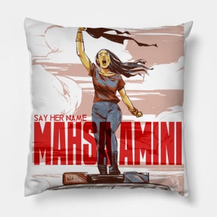 Mahsa Amini Pillow