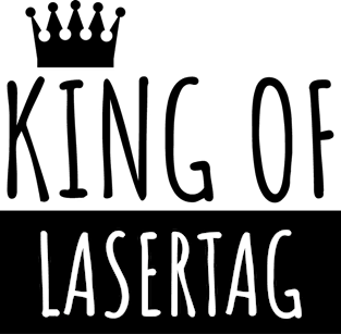 King of lasertag Magnet