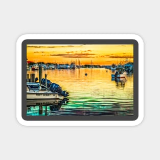 Falmouth Harbor Cape Cod Magnet