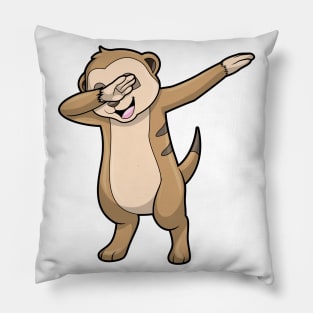 Meerkat as Hip Hop Dance Dab Pillow