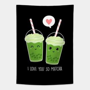 I love you so matcha Tapestry