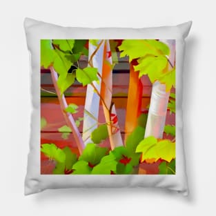Airy Graceful Trees Pillow