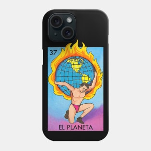 El Planeta Loteria Mexican Bingo Card Phone Case