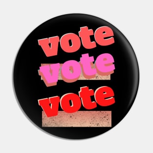 Vote Pin