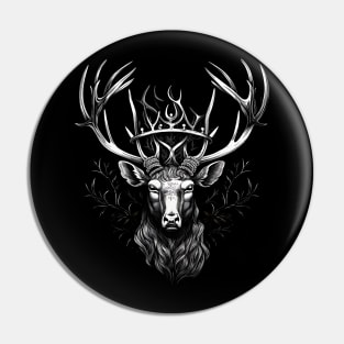 deer illustration Pin