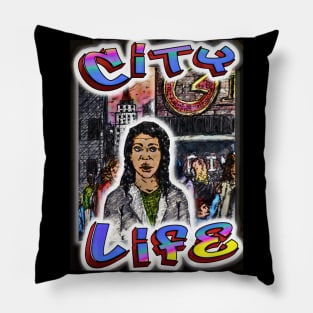 City Life Pillow