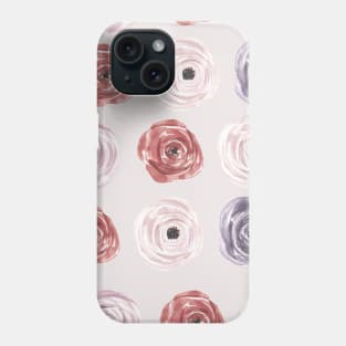 Vintage Floral Pattern Watercolor Phone Case