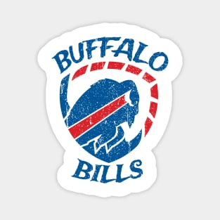 Buffalo Emblem Retro Magnet