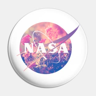 Floral Nasa Pin