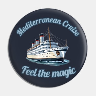 Mediterranean Cruise Pin