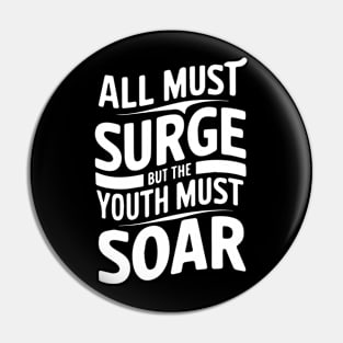 The Youth Must Soar - Baha'i Faith Pin