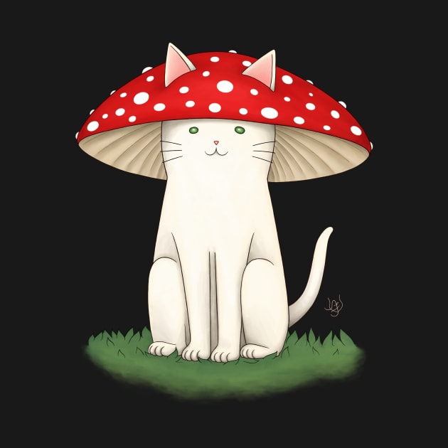 Mushroom-Cat by BastetLand