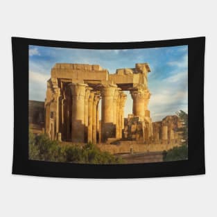 Temple of Kom Ombo in Egypt Tapestry