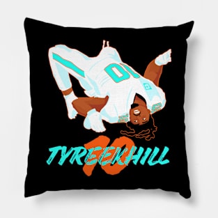Tyreek Hill 10 - miami dolphins Pillow