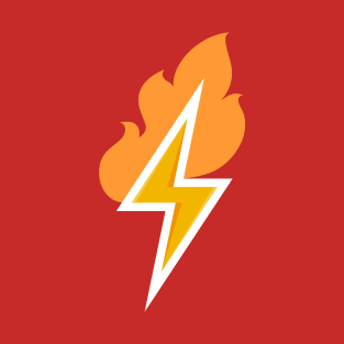 Fire Lightning strike T-Shirt