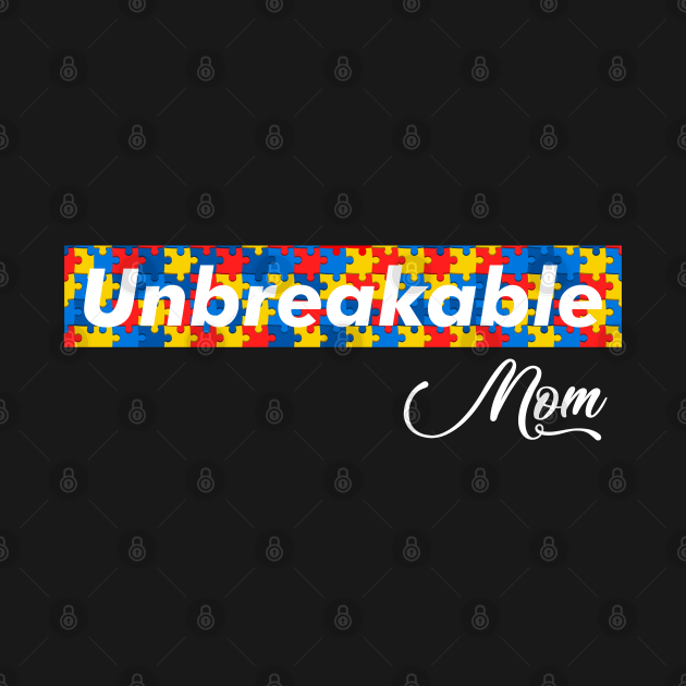 Download Autism Mom Unbreakable Autism Mama Bear Autism Awareness ...