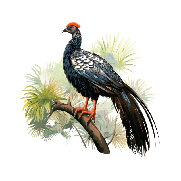 Horned Guan by zooleisurelife