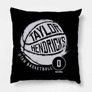 Taylor Hendricks Utah Basketball Pillow