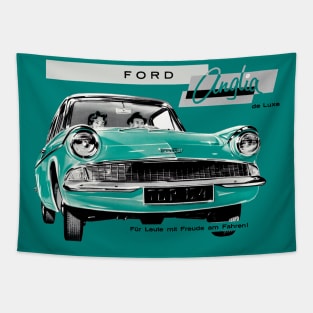 FORD ANGLIA - advert Tapestry
