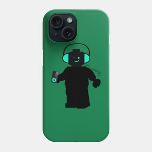 Minifig with Headphones & iPod Phone Case