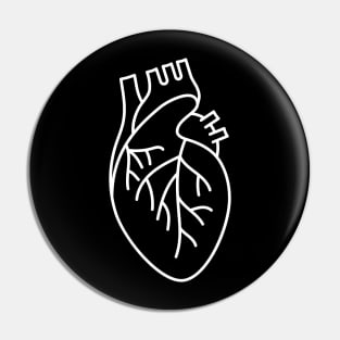 Anatomical Heart Pin