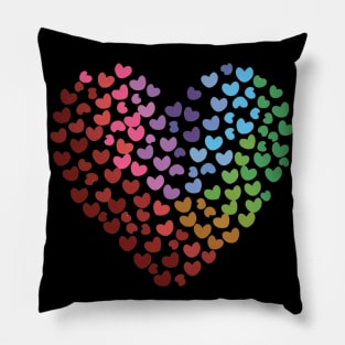 Valentines Day Gift - Candy Hearts Pillow