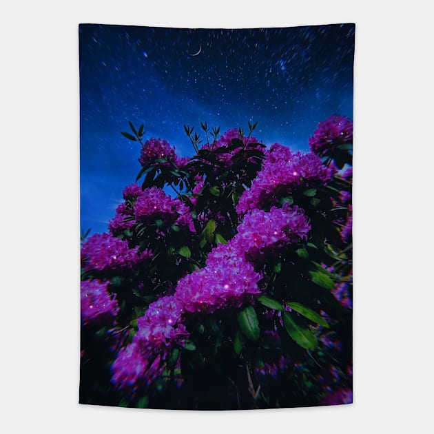 Flowers in the wild Tapestry by floatingheavy