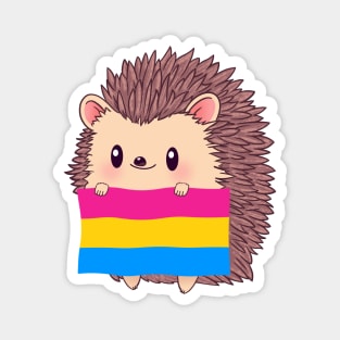 Hedgehog Pansexual Pride Magnet