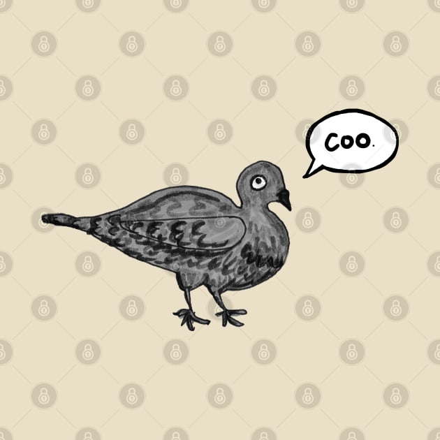 Manky Pigeon by wendycrayon