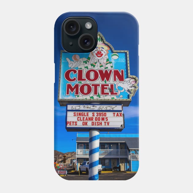Clown Motel Phone Case by Rob Johnson Photography