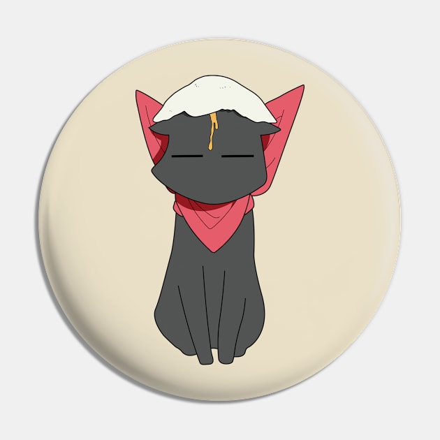 Sakamoto Nichijou Neko Pin by KokoroPopShop