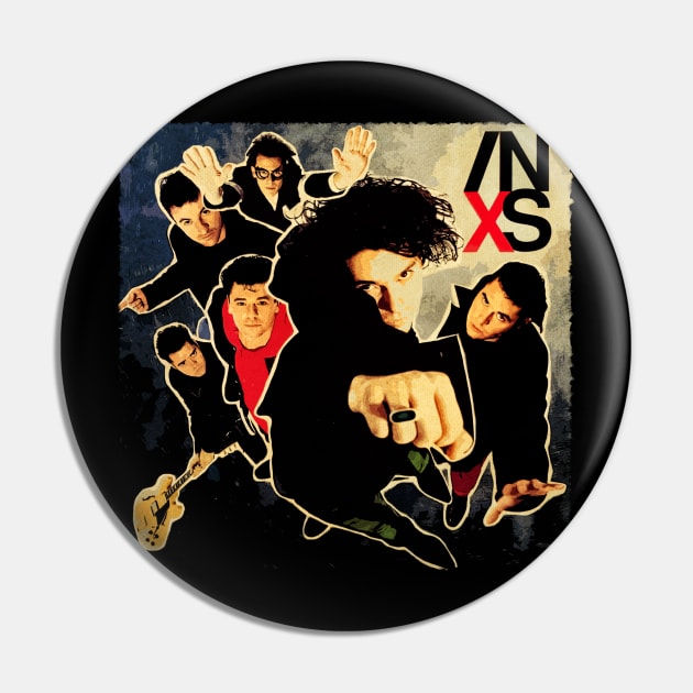 Inxs On Stage Dynamic Energy And Timeless Sound Pin by Crazy Frog GREEN