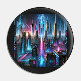 Neon Megalopolis Pin