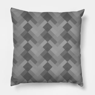 'Zagga’ - zigzag pattern in shades of Grey Pillow