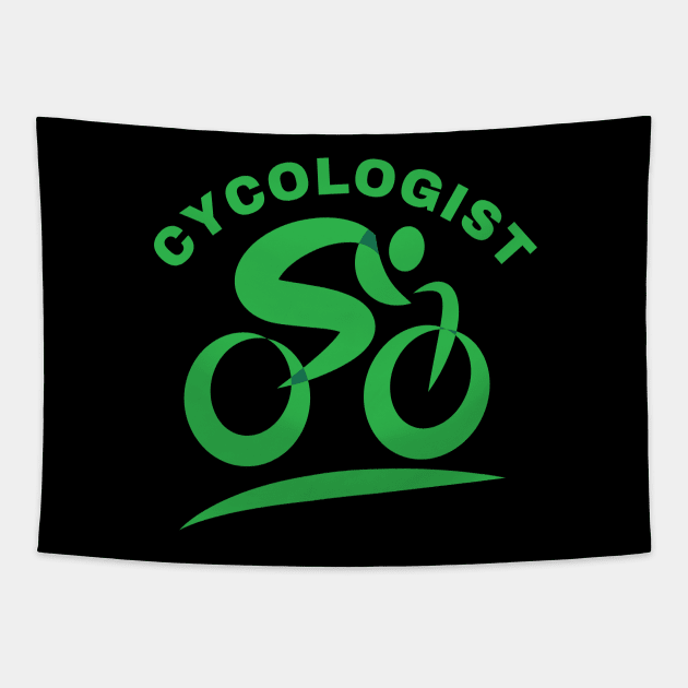 Cycologist Tapestry by MtWoodson