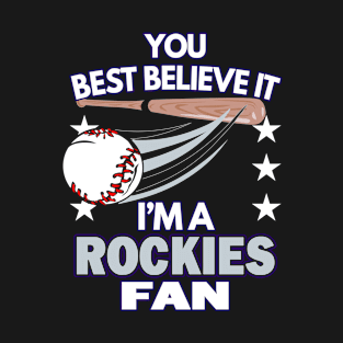 Colorado Rockies Fan - Baseball | MLB T-Shirt