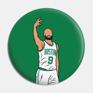 Derrick White 3 Point Celebration Pin