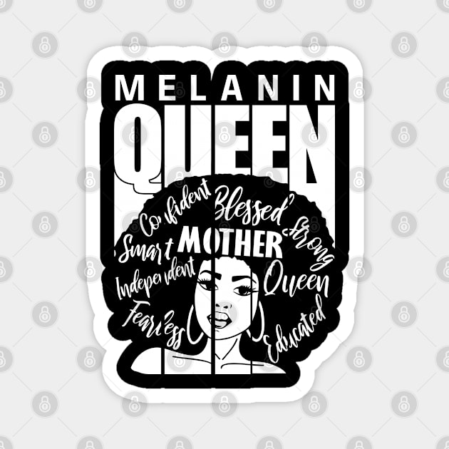 Melanin Queen - Afrocentric Magnet by Afrinubi™