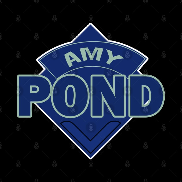 Amy Pond COMPANION - Doctor Who Style Logo (Amelia) by RetroZest