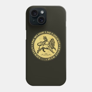 Selassie I Lion of Judah Phone Case