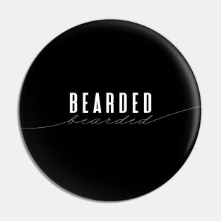 Bearded - Elegant Minimal Design Pin