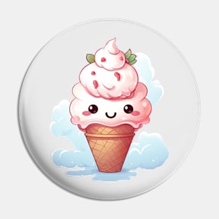 Cute Ice Cream Pin