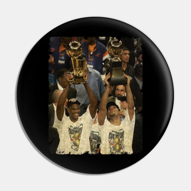 David Robinson vs Tim Duncan, Celebrating Their 1999 NBA Championship. Pin by Wendyshopart