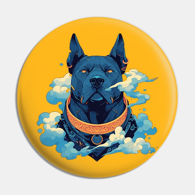 dog Pin by peterdoraki