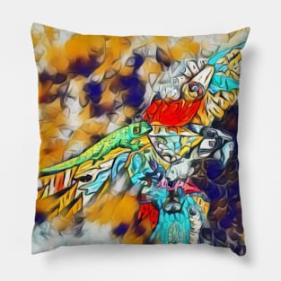 Macaw 22 Pillow