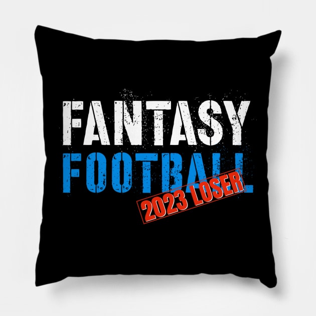 FANTASY FOOTBALL Pillow by DB Teez and More