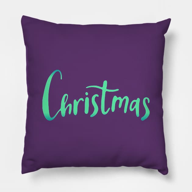 Cute Christmas Present Pillow by PallKris