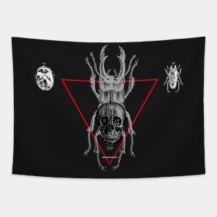 Death Scarab Tapestry